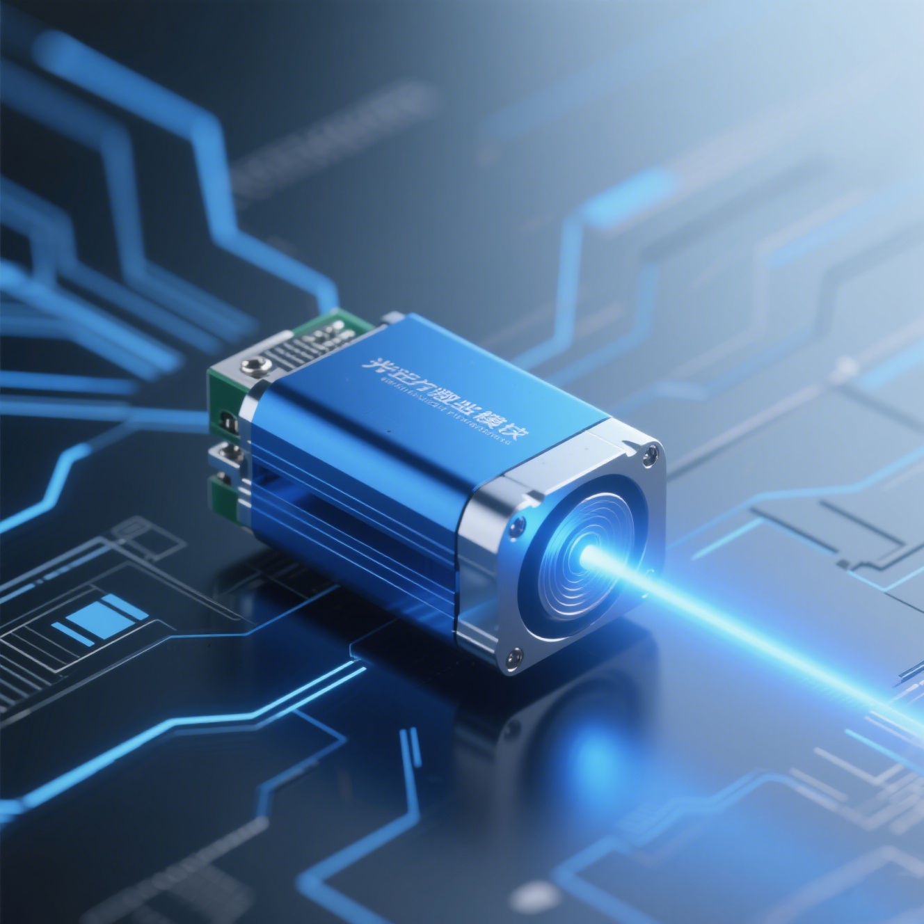 Laser engraving module