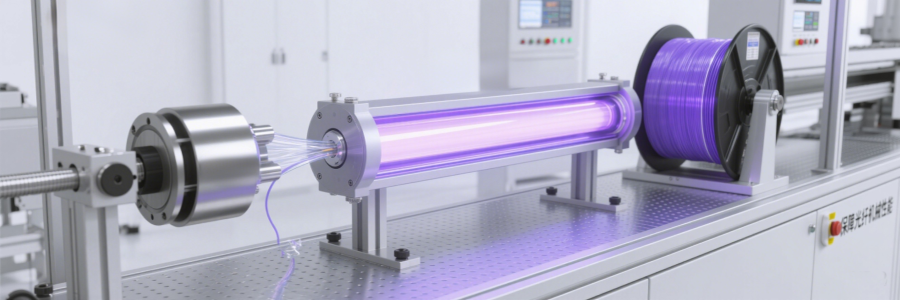 Fiber optic coating